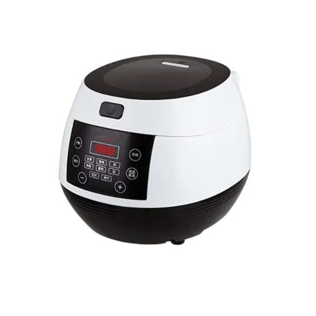 3L Smart Digital Rice Cooker Digital Timer Control Non-Stick Inner Pot Fast Cooking Cylinder Design