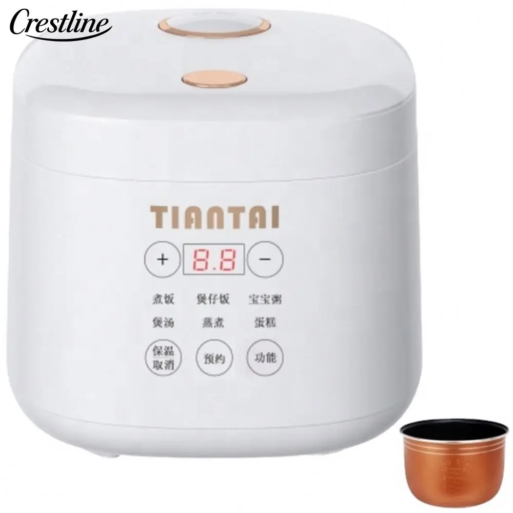 New Style New Product 6 in 1 Multifunctional Rice Cooker for Dormitory Mini Rice Cooker 2L
