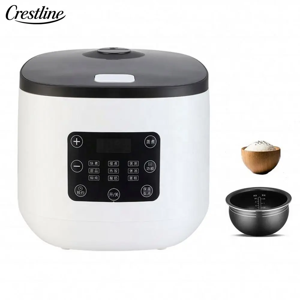 Popular 5L Automatic Electric Rice Cooker with Non-Stick Replacement Pot and Measuring Cup Factory Wholesale at Low Price