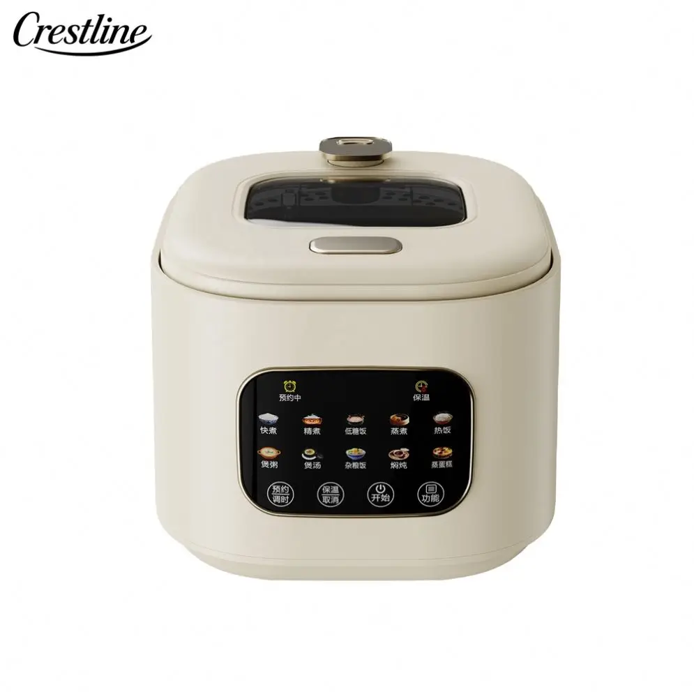 High Quality 3L Mini Electric Rice Cooker Automatic Multifunctional Smart Kitchen Appliance for Household Use