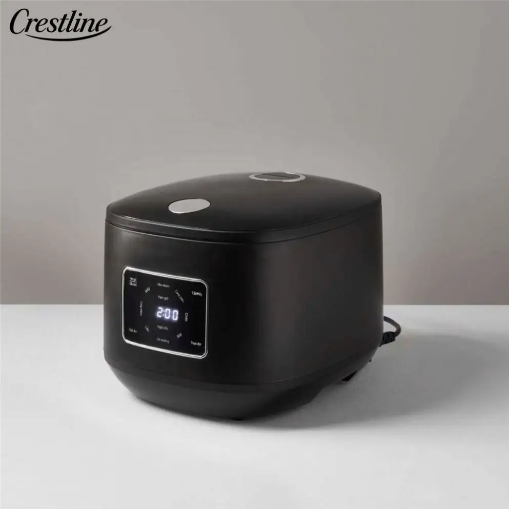 High Quality 5L Multifunction Rice Cooker Smart Touch Screen Control New Design Modern Electric Rice Cooker Paddle Accessory