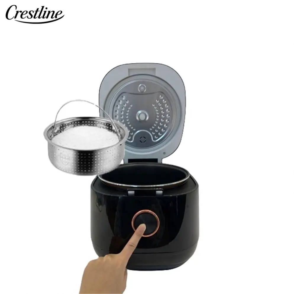 5L Smart Digital Electric Rice Cooker Multifunctional and Low Sugar with Measuring Cup and Paddle for Household Use