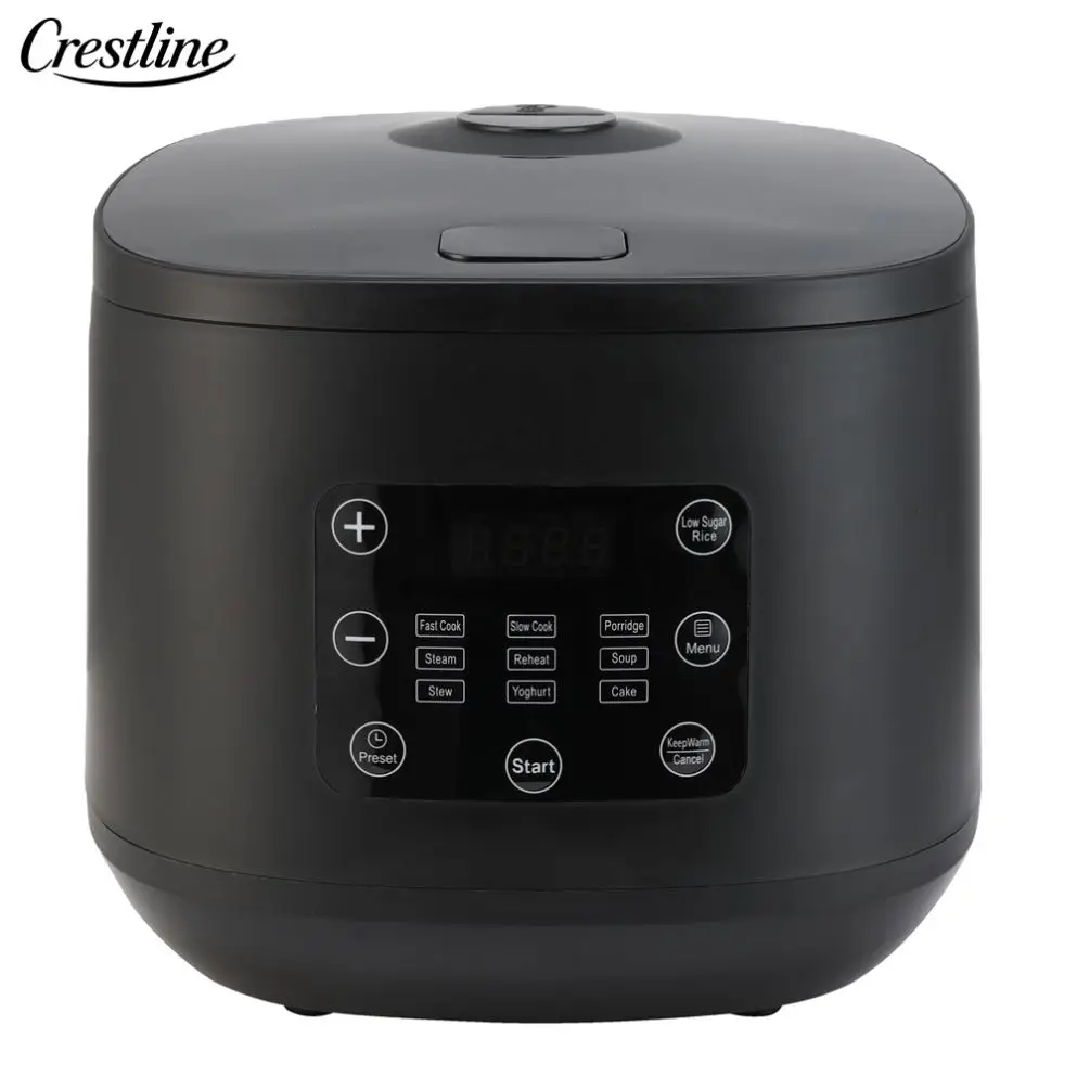 5L Smart Electric Rice Cooker 900W Modern Home Appliances Popular Multi-functional Kitchen Accessory Made of Durable Plastic
