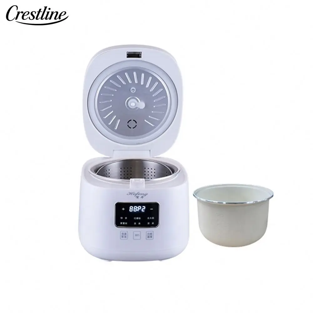 Digital Multifunctional Low Sugar Steamer Rice Cooker Electric Mini Smart Cookers Plastic Housing with Measuring Cup Accessory