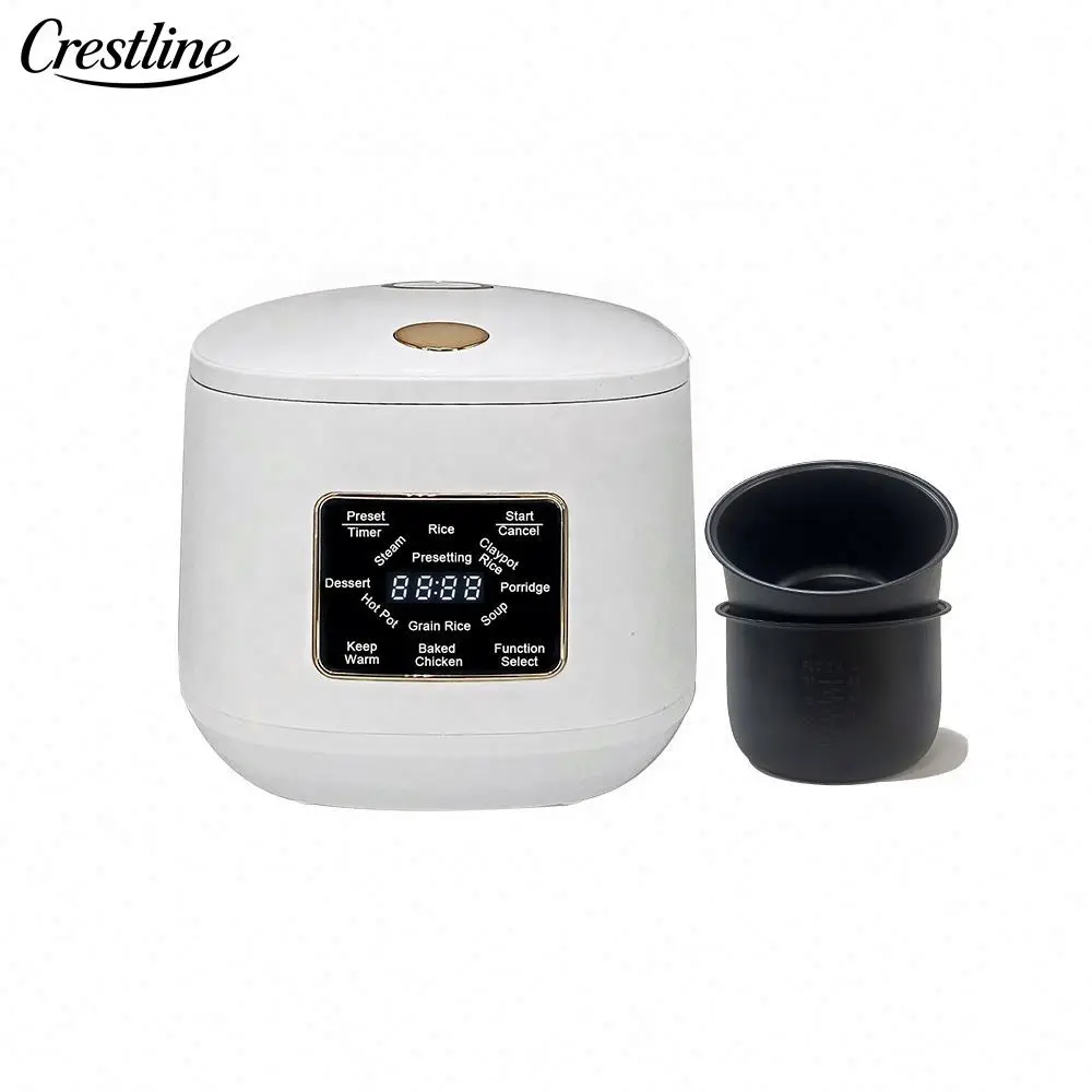 Hot Selling Modern 5L Electric Smart Rice Cooker Multifunction Kitchen Appliance Plastic Housing Measuring Cup Paddle
