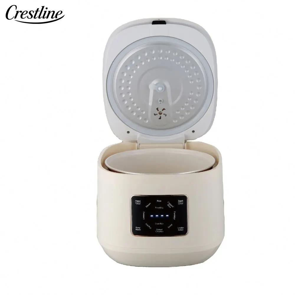 New Arrival 5L Electric Rice Cooker 900W Smart Home Appliance with High Quality Touch Screen Control for Kitchen Use