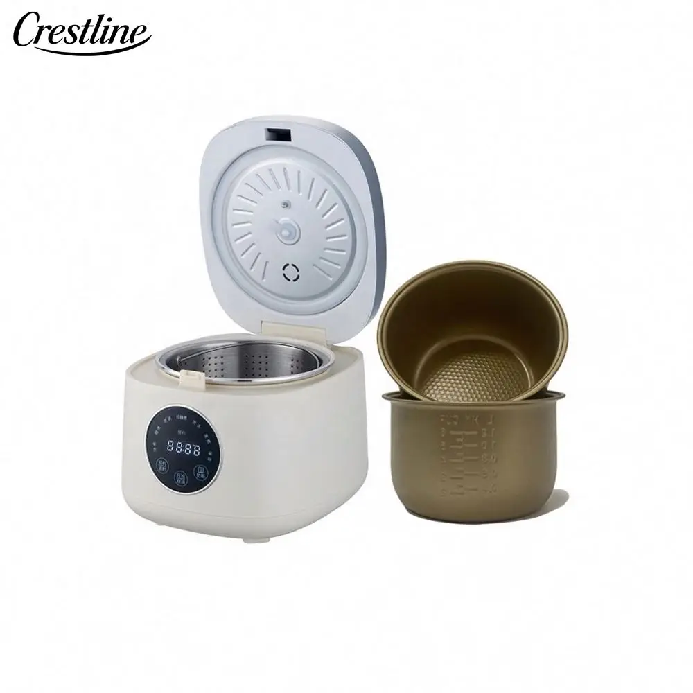 Electric Portable Mini Multi Cooker Low Sugar Rice Cooker White 2l Electric 0.8l Multifunction Automatic