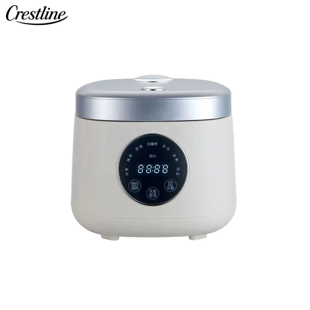 2025 Digital Mini Electric Rice Cooker 2L Multifunction Kitchen Multitool Plastic Housing Multipurpose Pot for Household Use