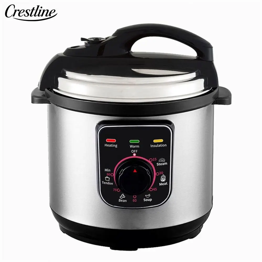New Smart Home Appliances for Kitchen Electric Pressure Cooker 5L With Air Fryer